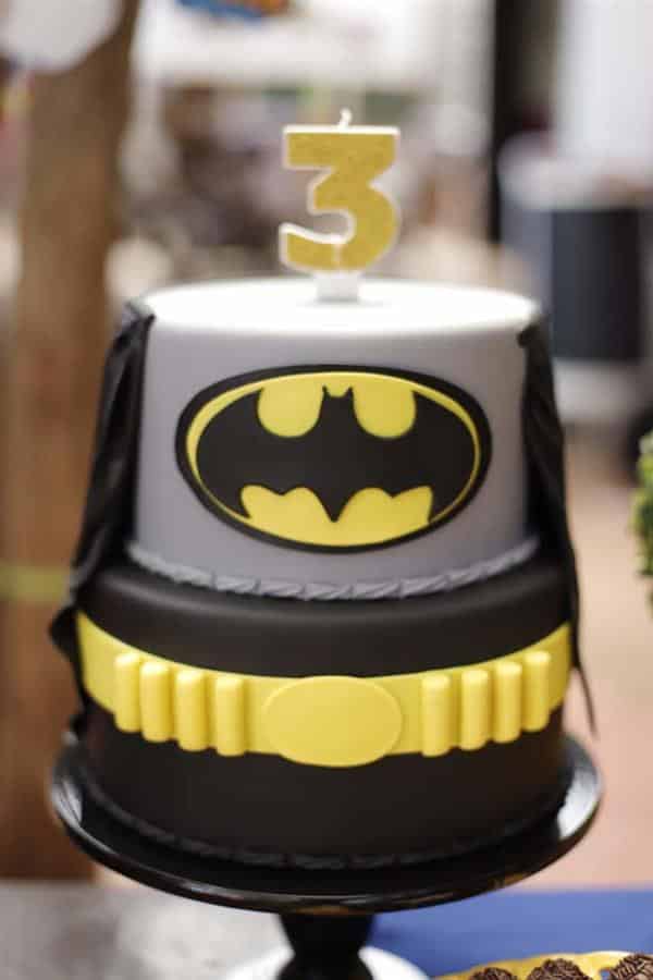 Bolo do Batman: 59 fotos e dicas para decorar