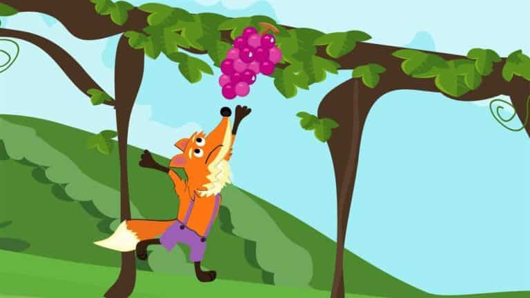 A Raposa e as Uvas: histórias infantis e contos