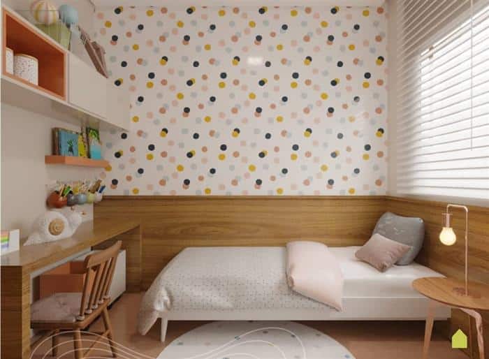 quarto infantil feminino moderno