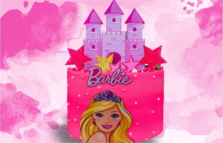 bolo grande da barbie