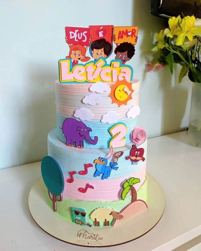 Bolo 3 Palavrinhas: 30 modelos fofos para uma festa super animada