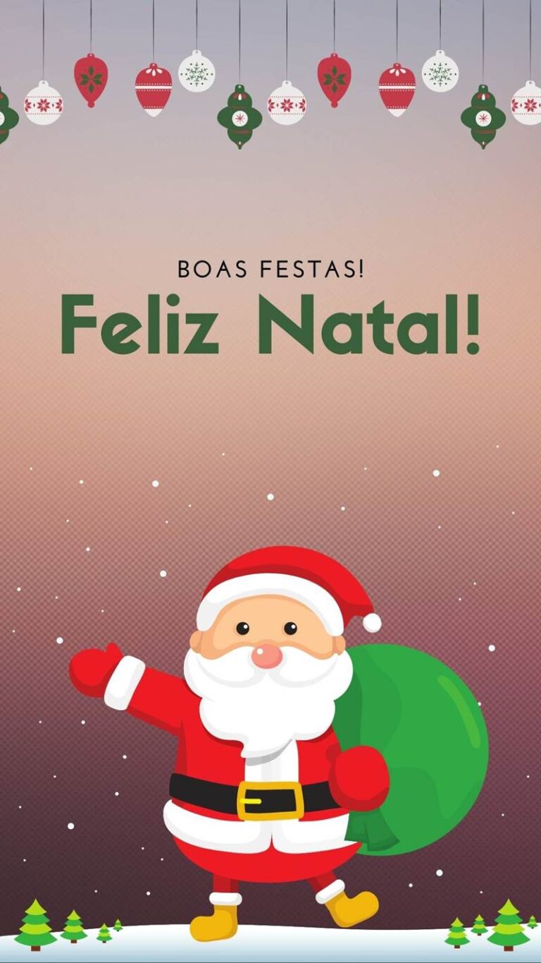 Cartãozinho de Feliz Natal para imprimir