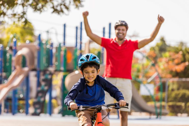 andar de bicicletas