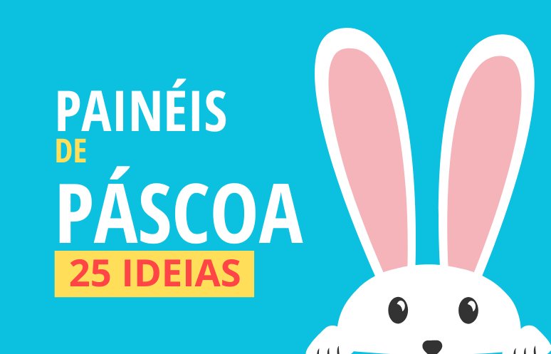 ideias de paineis de pascoa